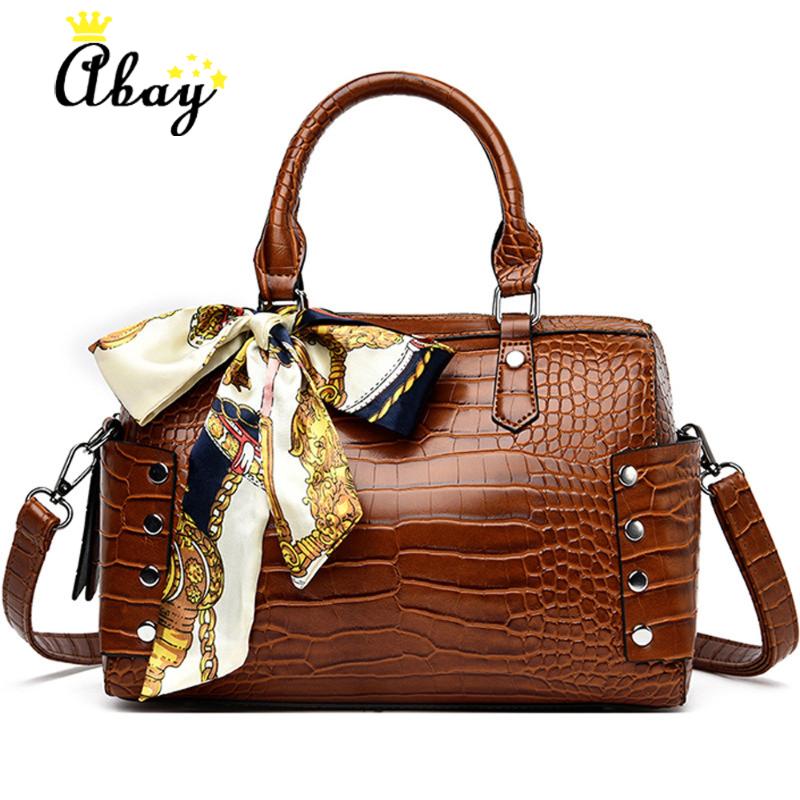 Women's Bag Deluxe High Quality Crocodile Tote Bag 5 Color Brand Designer Large Capacity Boston Shoulder Messenger Scarf Gif, Black
Women's Bag Deluxe High Quality Crocodile Tote Bag 5 Color Brand Designer Large Capacity Boston Shoulder Messenger Scarf Gif, Black
