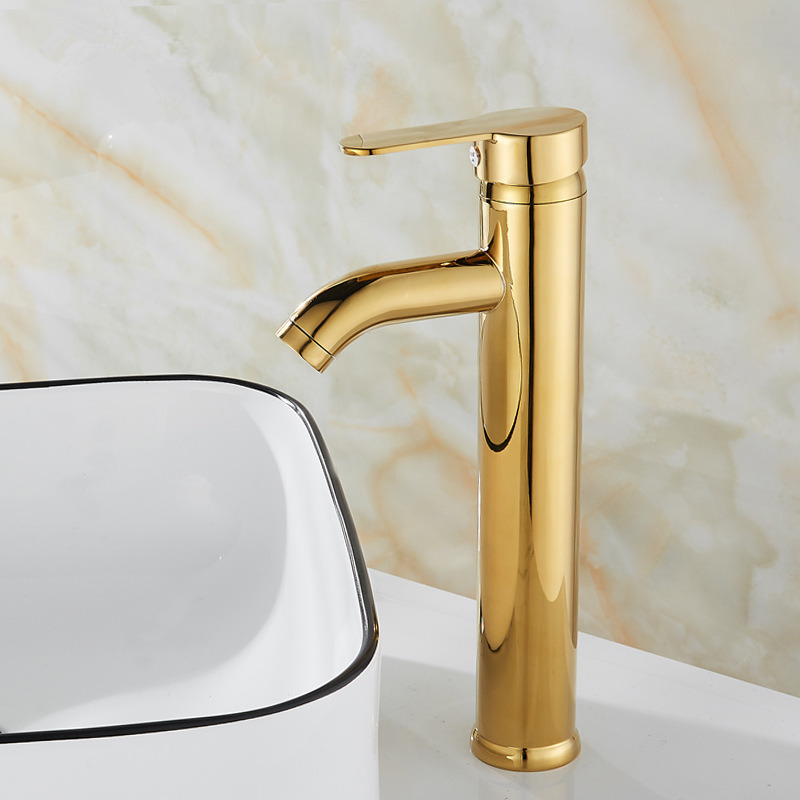 Basin Faucets Gold Brass Sink Faucet Bathroom Sink Faucet Single Handle Deck Mounted Toilet Hot And Cold Mixer Water Tap
Basin Faucets Gold Brass Sink Faucet Bathroom Sink Faucet Single Handle Deck Mounted Toilet Hot And Cold Mixer Water Tap