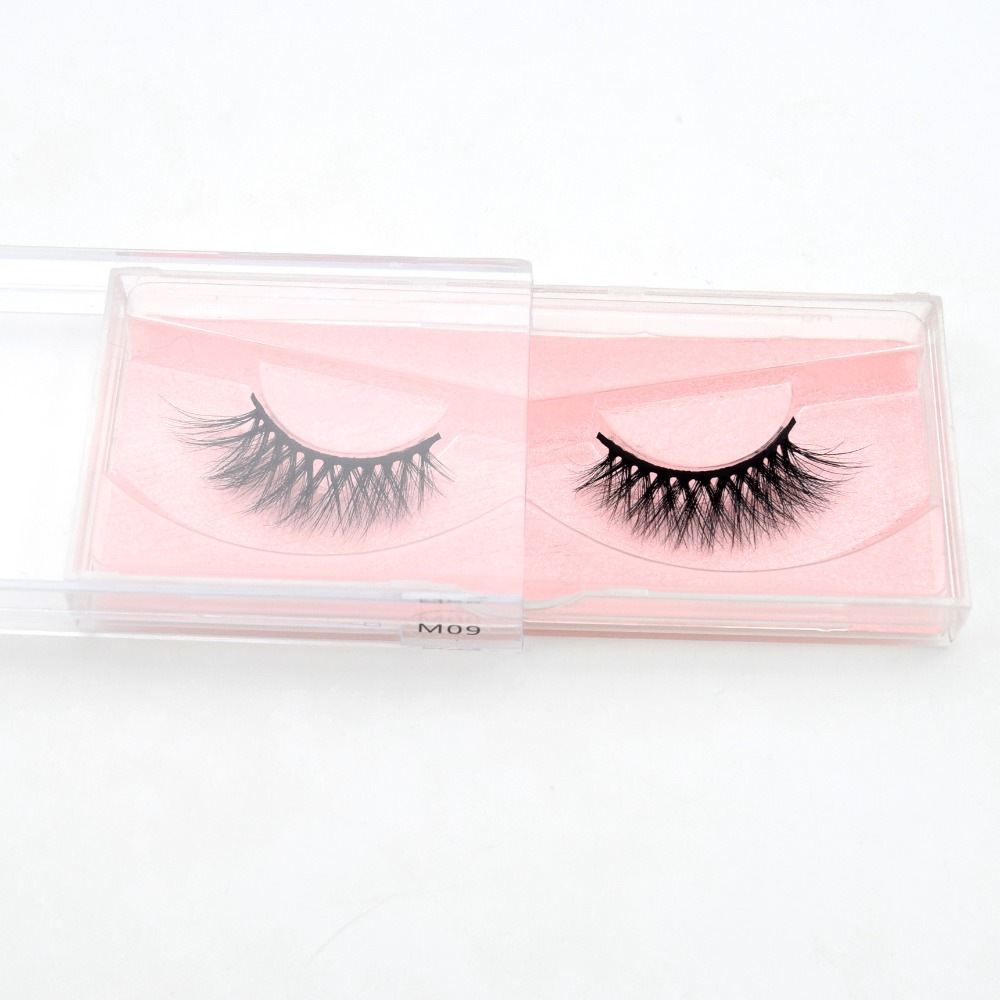 100% Handmade Full Volume Stunning Mink Eyelashes 3D Natural Long Mink Lashes Full Strip Lashes Maquillage Makeup