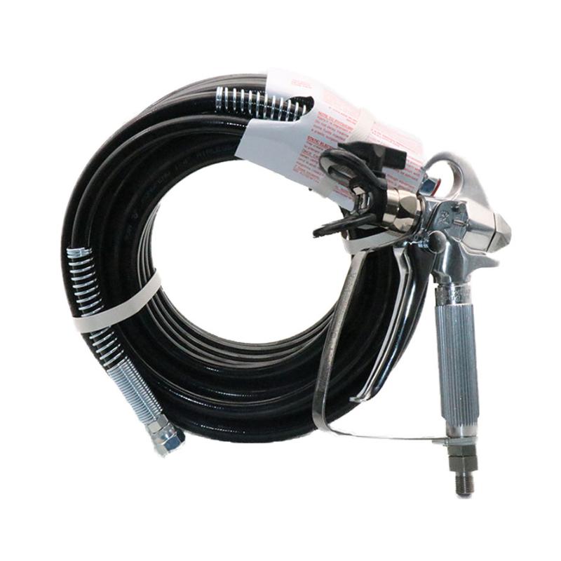 High Pressure Airless Spray Gun Professional Wall Coating Spray Gun ,15m 1/4'' airless sprayer hose assembly For Sprayer Machine
High Pressure Airless Spray Gun Professional Wall Coating Spray Gun ,15m 1/4'' airless sprayer hose assembly For Sprayer Machine