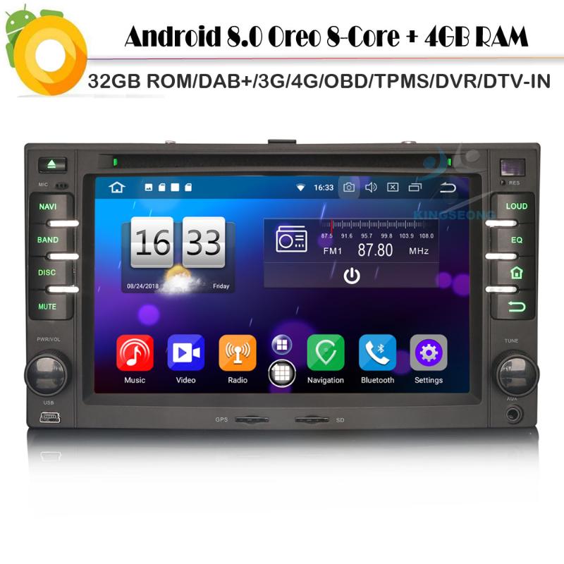 Android 8.0 Autoradio Sat Nav DAB+Octa Core WiFi 4G DVD BT GPS Bluetooth DVR DVT-IN Car Radio player for KIA CEED Sorento CARENS
Android 8.0 Autoradio Sat Nav DAB+Octa Core WiFi 4G DVD BT GPS Bluetooth DVR DVT-IN Car Radio player for KIA CEED Sorento CARENS