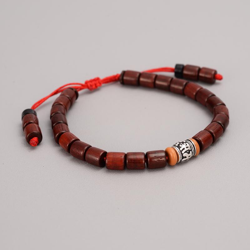 Natural Red Sandalwood Beaded Wrap Bracelets Tibetan Buddhist Handmade Mantra Six True Words Symbol Mala Bracelet
Natural Red Sandalwood Beaded Wrap Bracelets Tibetan Buddhist Handmade Mantra Six True Words Symbol Mala Bracelet