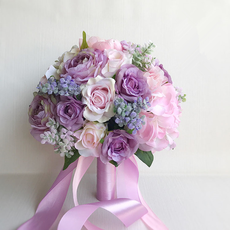 12pcs/pack Purple Pink Imitation Flower Bouquet Wedding Decorative Artificial Flowers Bride Bridesmaid Holding Flowers, 12pcs purple bouquet
12pcs/pack Purple Pink Imitation Flower Bouquet Wedding Decorative Artificial Flowers Bride Bridesmaid Holding Flowers, 12pcs purple bouquet