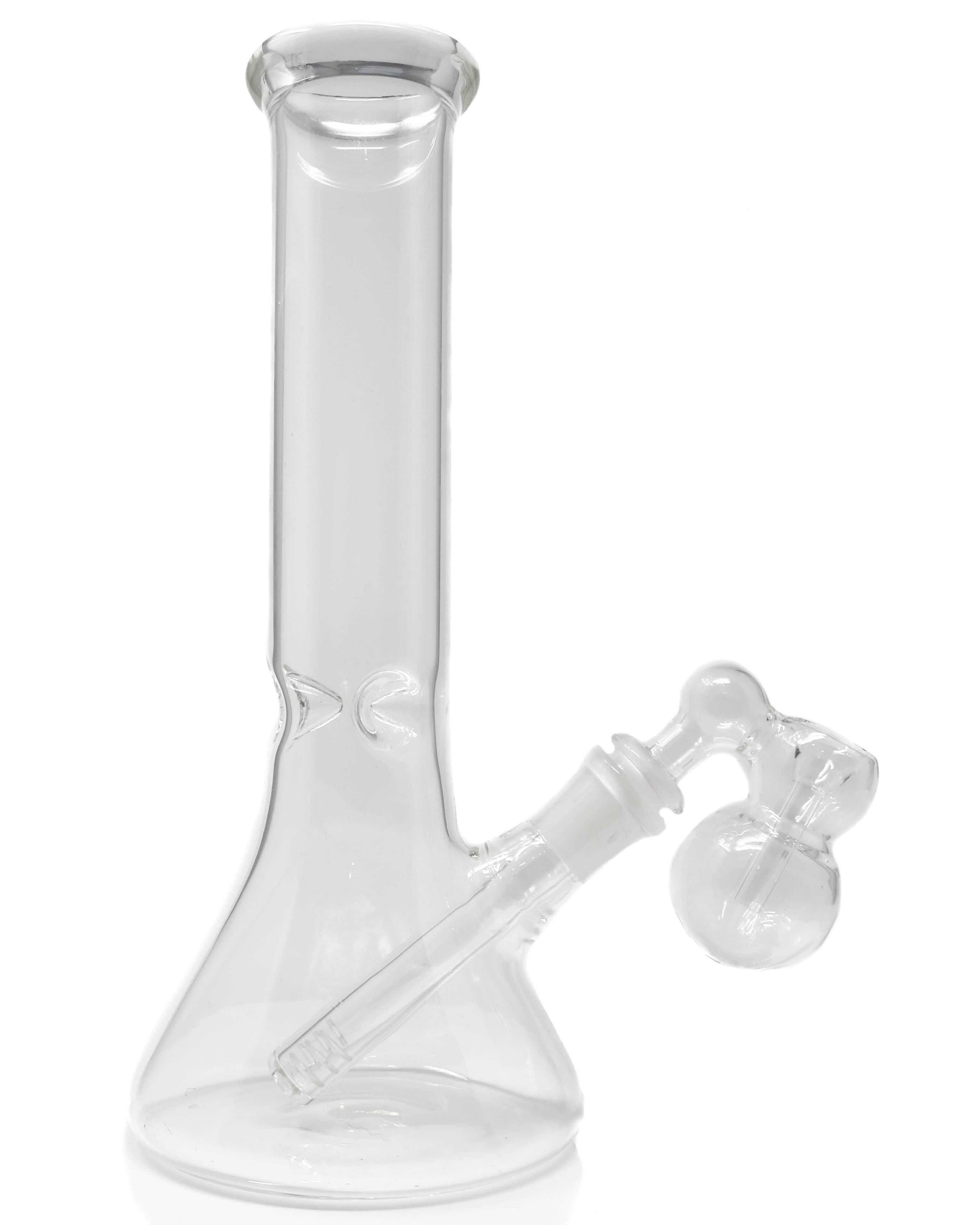 Smoking Accessory Set Including Drop Down Heads for Vaporizers, Hooks & Pipes | Clear Transparent Design
