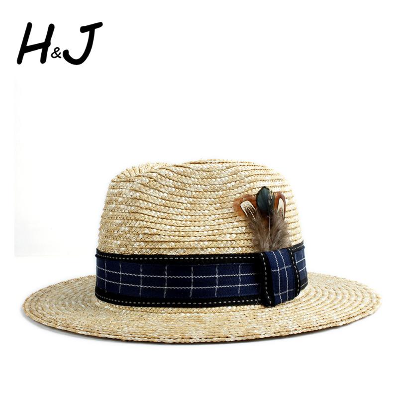 100% Wheat Straw Panama Hat Women Sun Hat Summer Lady Wide Brim Boater Beach Sunhat With Fashion Feather Size 56-58CM, Red feater
100% Wheat Straw Panama Hat Women Sun Hat Summer Lady Wide Brim Boater Beach Sunhat With Fashion Feather Size 56-58CM, Red feater