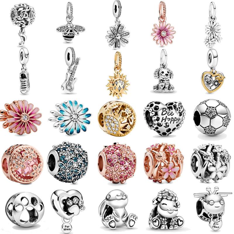 2020 New Pink Garden Series Flower Charm Beads fit Original European Charms Bracelet for DIY Jewelry Making gift 
2020 New Pink Garden Series Flower Charm Beads fit Original European Charms Bracelet for DIY Jewelry Making gift