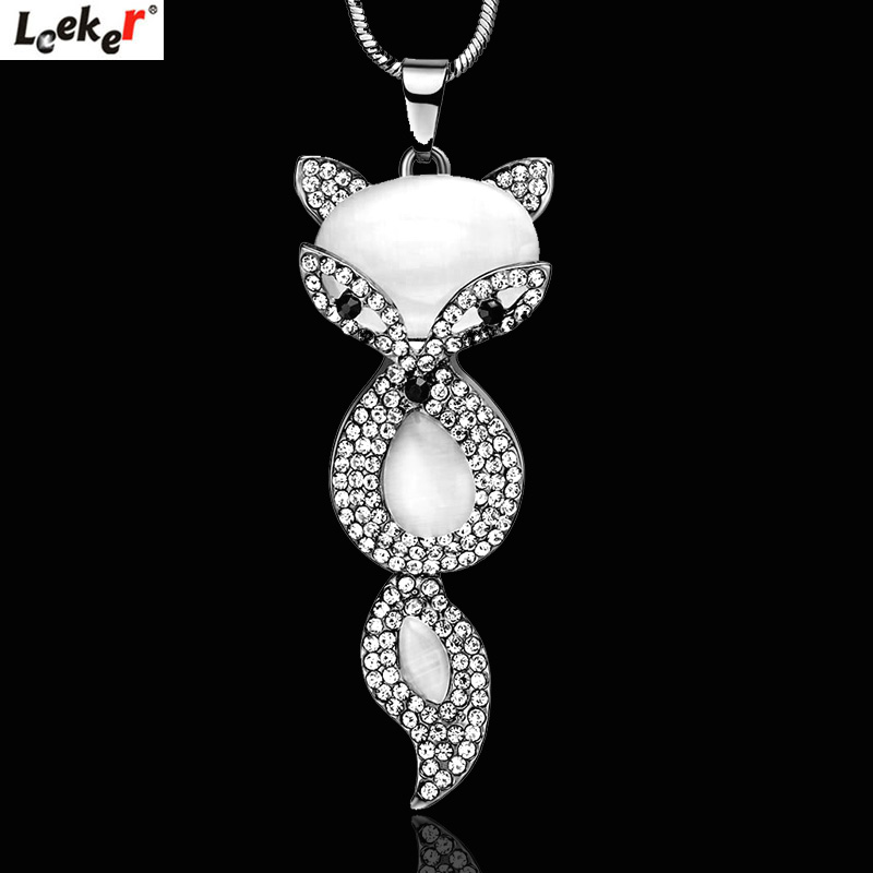 LEEKER Sexy Big Opal Pendant Long Necklace Snake Chain Women Statement Jewelry 087 LK4
LEEKER Sexy Big Opal Pendant Long Necklace Snake Chain Women Statement Jewelry 087 LK4