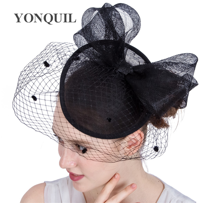 17Colors Hair Accessories Elegant Lady Top dot Net Mesh Veilling bow Fascinator hair band hats for Wedding Church Party DIY millinery SYF167
17Colors Hair Accessories Elegant Lady Top dot Net Mesh Veilling bow Fascinator hair band hats for Wedding Church Party DIY millinery SYF167