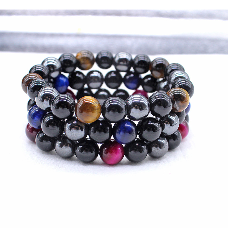8mm 10mm Health Men Bracelet Black Stone Obsidian Tiger Eye & Hematite Bracelets for Women Male Protection Minimalist Jewelry
8mm 10mm Health Men Bracelet Black Stone Obsidian Tiger Eye & Hematite Bracelets for Women Male Protection Minimalist Jewelry