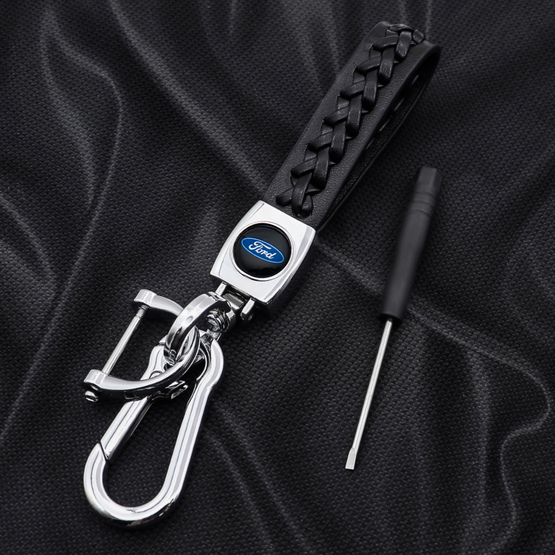 Car Accessories 3D Metal Leather Braided rope brand Logo Key Chain Key Ring For Ford- Mustang Explorer FIESTA Focus Kuga Focus
Car Accessories 3D Metal Leather Braided rope brand Logo Key Chain Key Ring For Ford- Mustang Explorer FIESTA Focus Kuga Focus