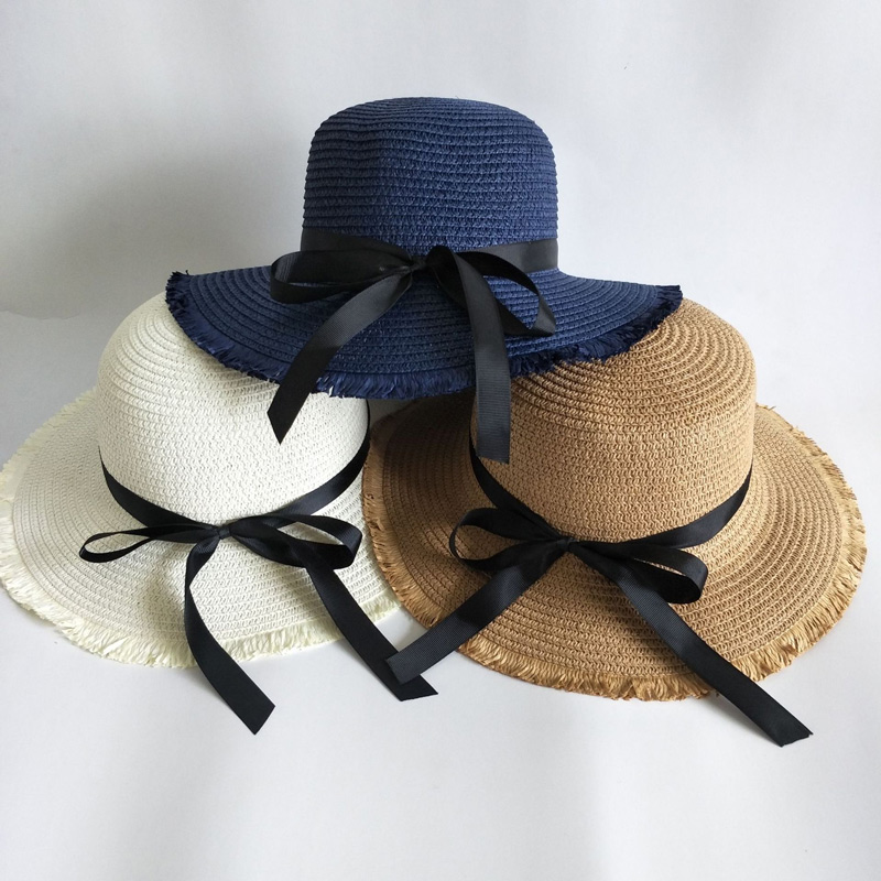 2020 Summer Hand Made Straw Hats Bow Ribbon Sun Hat Panama Women's Cap Bonnet Beach, Blue
2020 Summer Hand Made Straw Hats Bow Ribbon Sun Hat Panama Women's Cap Bonnet Beach, Blue