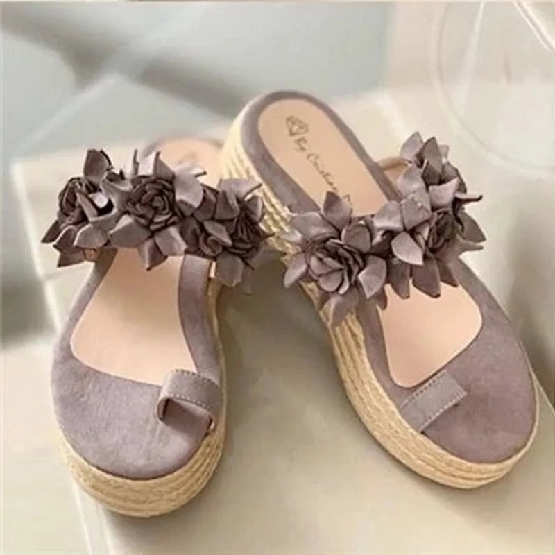 women summer shoes beach slippers mid heels wedges shoes women woven flowers sandals ladies sandals plus size slippers, Red
women summer shoes beach slippers mid heels wedges shoes women woven flowers sandals ladies sandals plus size slippers, Red
