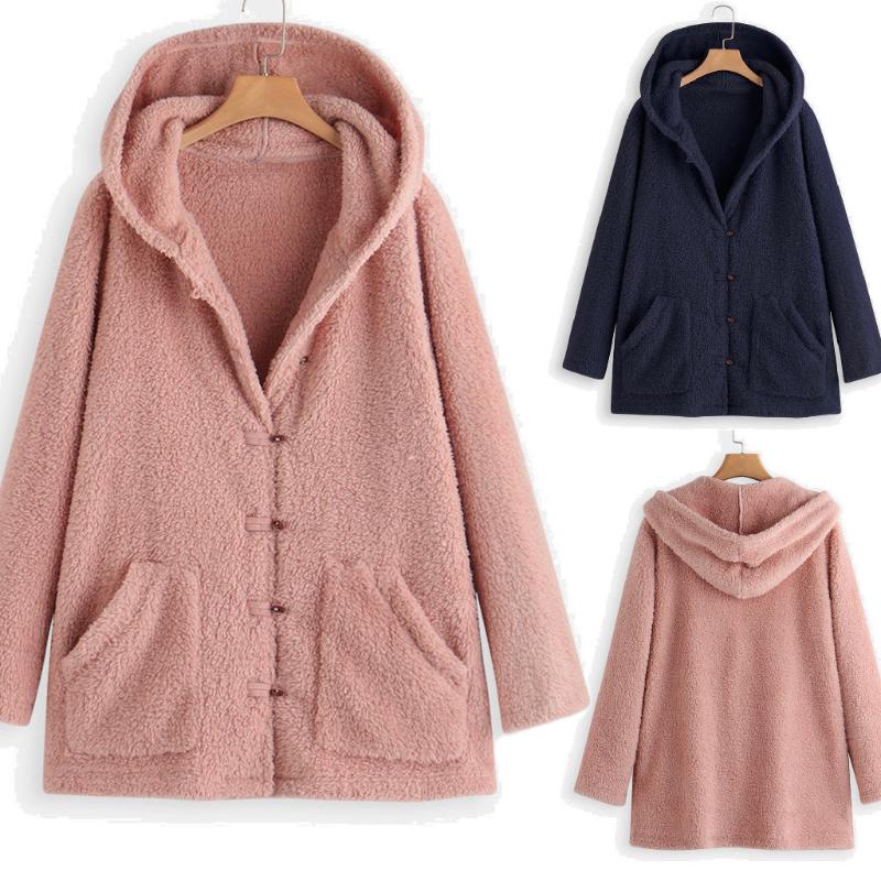 Faux Fur Coat Women Autumn Winter Fluffy Teddy Jacket Coat Plus Size Long Sleeve Outerwear Turn Down Short Female, Pink
Faux Fur Coat Women Autumn Winter Fluffy Teddy Jacket Coat Plus Size Long Sleeve Outerwear Turn Down Short Female, Pink