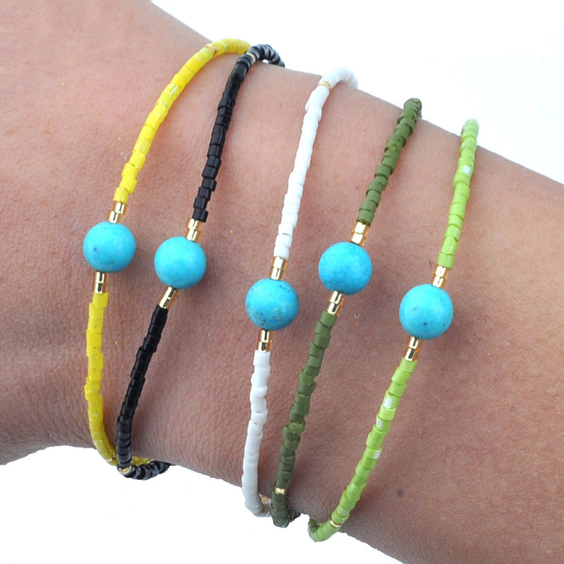 Adjustable Natural Stone Sead Beads Bracelet Women Men Black Woven Rope Bracelet Couple Jewelry
Adjustable Natural Stone Sead Beads Bracelet Women Men Black Woven Rope Bracelet Couple Jewelry