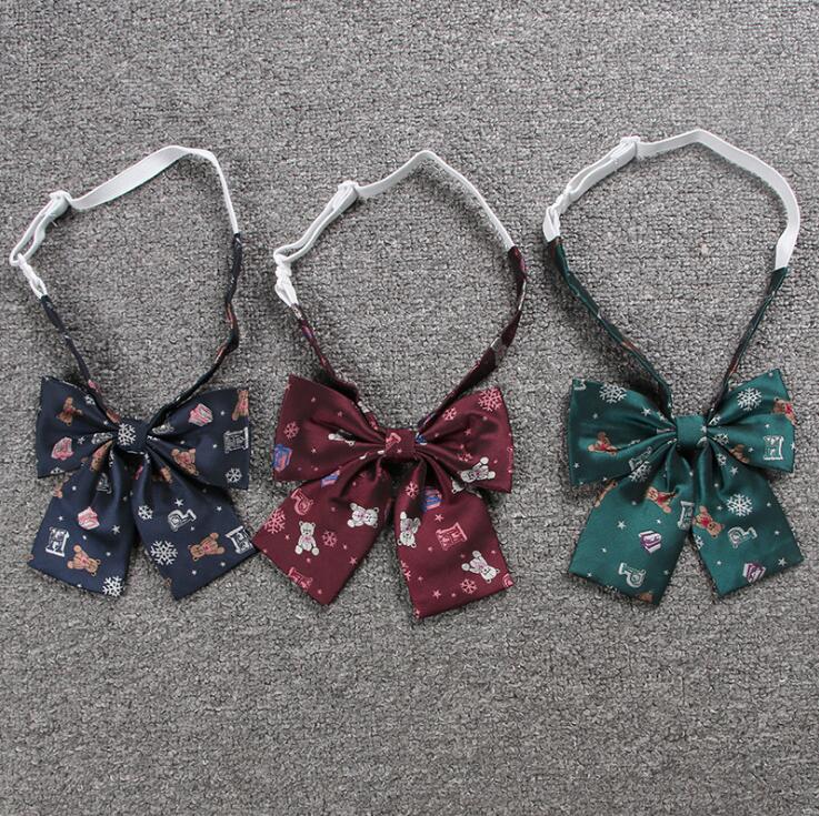 Cute Women's Pure Color British Japanese School Girls JK Uniform bear BowKnot Tie Students Necktie Cosplay Lolita 10 Colors
Cute Women's Pure Color British Japanese School Girls JK Uniform bear BowKnot Tie Students Necktie Cosplay Lolita 10 Colors