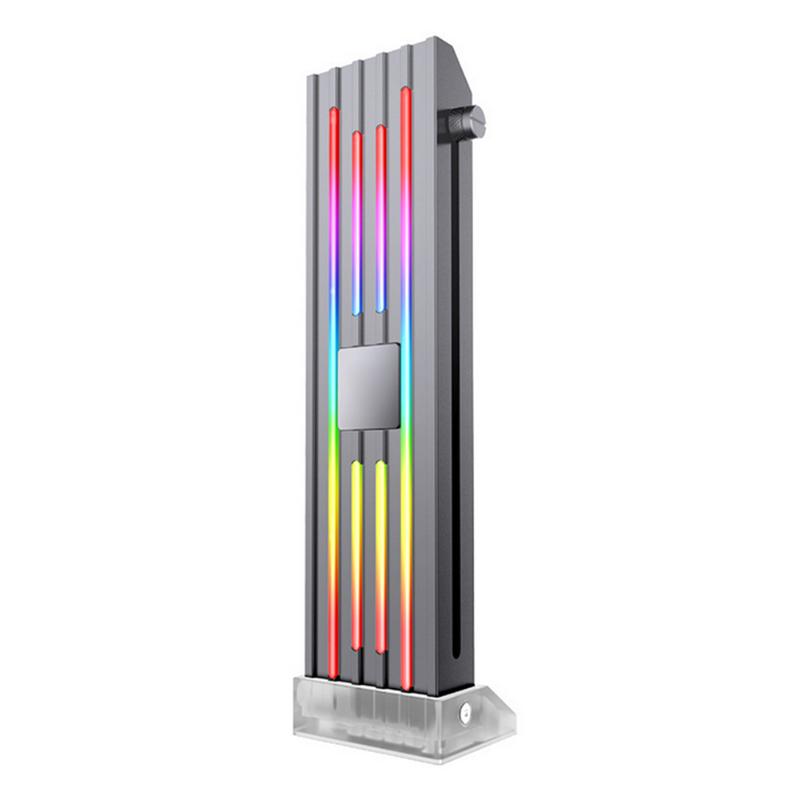VC-4 Video Card Stand 5V 3pin ARGB Graphics Card Holder Video Bracket RGB Desktops GPU Brace Support for ATX/MATX Chassis
VC-4 Video Card Stand 5V 3pin ARGB Graphics Card Holder Video Bracket RGB Desktops GPU Brace Support for ATX/MATX Chassis