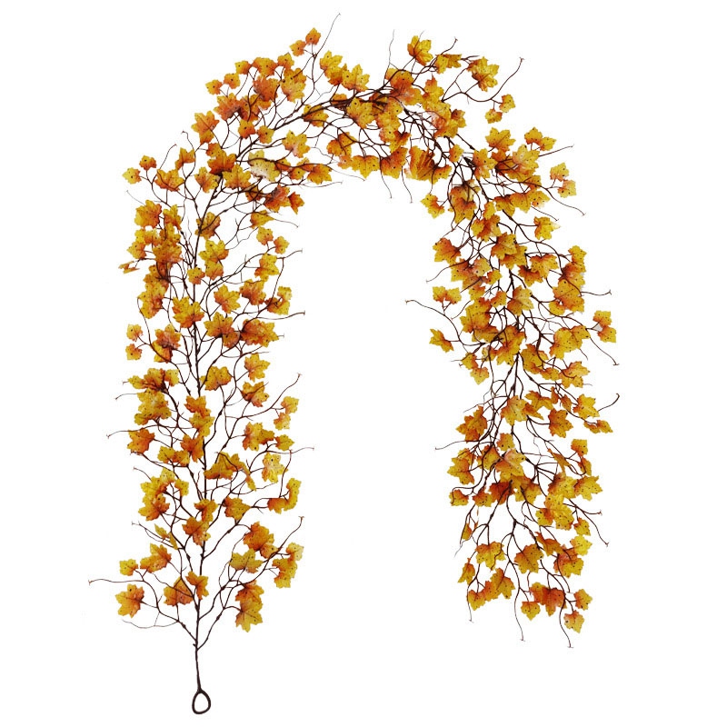 6.5Ft Artificial Hanging Fall Garland Vines Christmas Halloween Thanksgiving Decor for Home Wedding Party, Yellow
6.5Ft Artificial Hanging Fall Garland Vines Christmas Halloween Thanksgiving Decor for Home Wedding Party, Yellow