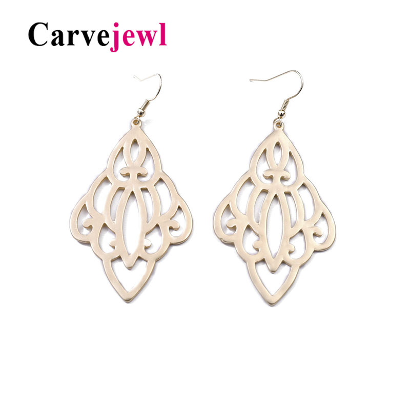 Carvejewl Neo-Gothic earrings simple metal hollow out drop dangle earrings for women jewelry girl gift unique personality earing
Carvejewl Neo-Gothic earrings simple metal hollow out drop dangle earrings for women jewelry girl gift unique personality earing