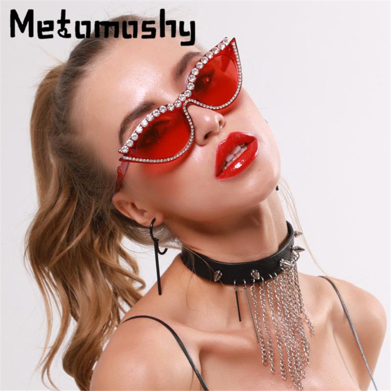 Sunglasses 2021 Rhinestone Cat Eye Women Vintage Red Lens Sun Glasses Female Diamond Eyeglasses Shades UV400 Small
Sunglasses 2021 Rhinestone Cat Eye Women Vintage Red Lens Sun Glasses Female Diamond Eyeglasses Shades UV400 Small