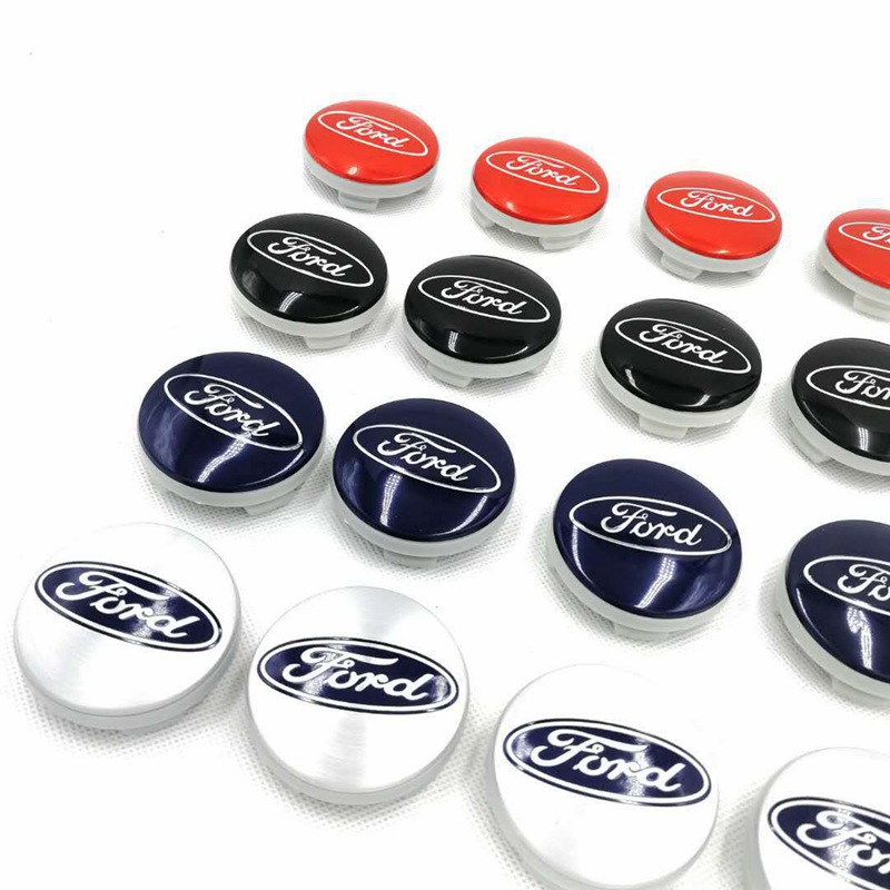 For Ford Car Wheel Center Caps rim hub Covers 54mm Emblem Logo Badge for Fiesta Focus Fusion Escape decorative