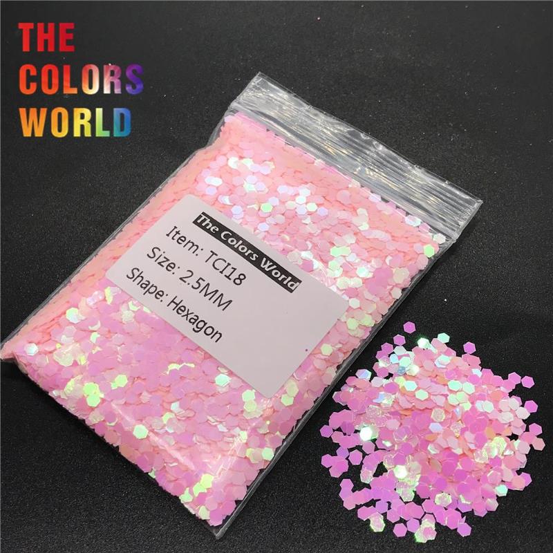 TCI18 Pearlescent Iridescent Light Pink Color Hexagon Shape Nail Glitter Nail Art Decoration Gel Makeup DIY Accessorie
TCI18 Pearlescent Iridescent Light Pink Color Hexagon Shape Nail Glitter Nail Art Decoration Gel Makeup DIY Accessorie