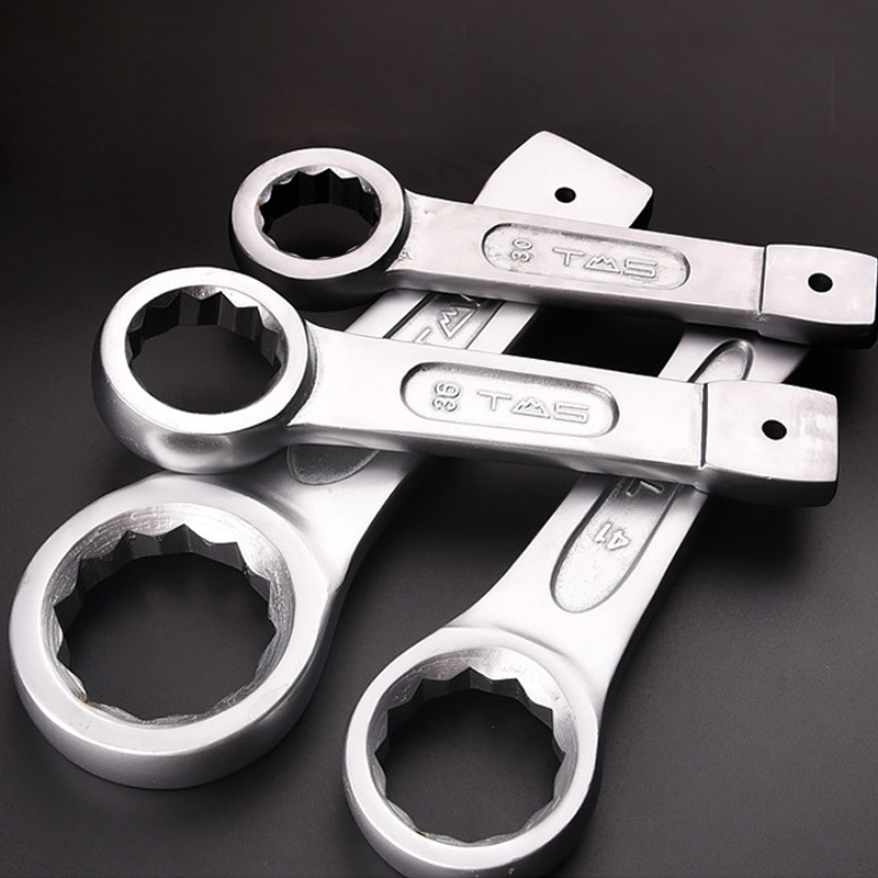 24-55mm Heavy Plum Wrenches Single-headed Box End Wrench Percussion Ring Spanner Knockable Plum Spanners 1pcs
24-55mm Heavy Plum Wrenches Single-headed Box End Wrench Percussion Ring Spanner Knockable Plum Spanners 1pcs