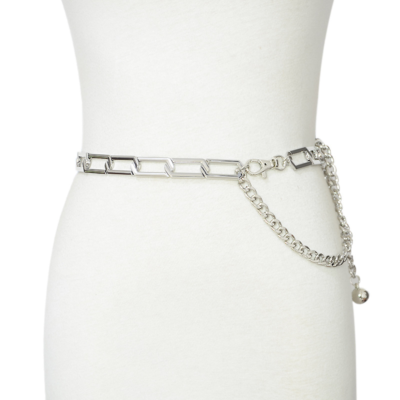 New Luxury Fashion Women Fashion Belt Hip High Waist Gold Silver Narrow Stainless Steel Chain Chunky Fringes Waist Chain
New Luxury Fashion Women Fashion Belt Hip High Waist Gold Silver Narrow Stainless Steel Chain Chunky Fringes Waist Chain