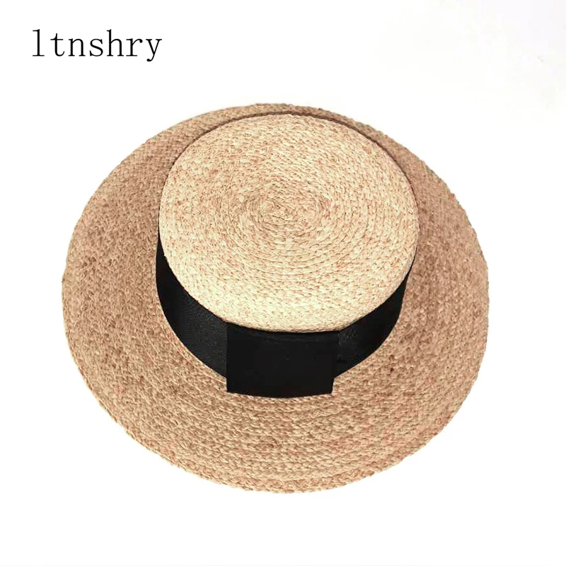 Handmade straw Raffia Ribbon sun hat Harajuku summer ladies beach Panama wide hat girl sun high quality chapeau Feminino
Handmade straw Raffia Ribbon sun hat Harajuku summer ladies beach Panama wide hat girl sun high quality chapeau Feminino