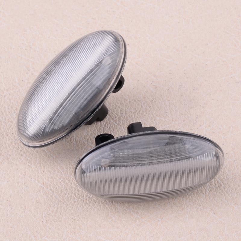 1Pair ABS Clear Dynamic LED Side Marker Indicator Light Fit For 1007 107 206 207 C1 C2 C3 C5, As pic
1Pair ABS Clear Dynamic LED Side Marker Indicator Light Fit For 1007 107 206 207 C1 C2 C3 C5, As pic