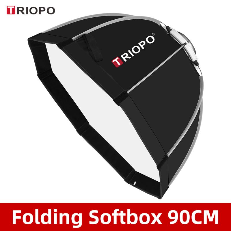 Triopo K90 90cm Photo Bowens Mount Portable Octagon Umbrella Outdoor SoftBox with Carrying Bag for Studio Flash Softbox
Triopo K90 90cm Photo Bowens Mount Portable Octagon Umbrella Outdoor SoftBox with Carrying Bag for Studio Flash Softbox