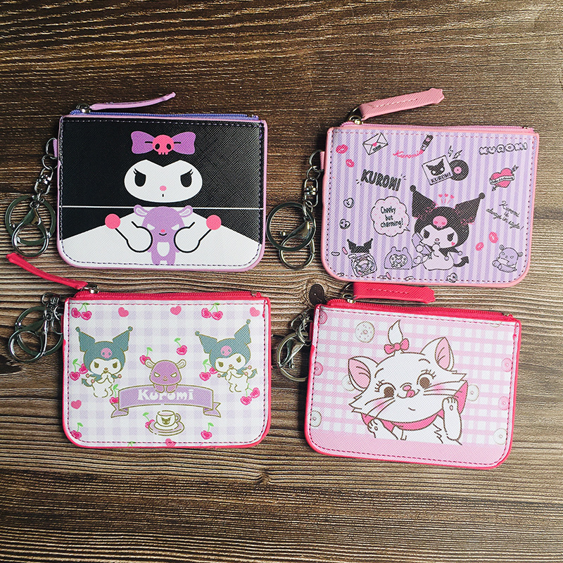Keychains Simple Kuromi Wallet Keychain Man Key Chain Bags Women Purse Ring For Pants Kid High Quality Holder Fashion Brelok
Keychains Simple Kuromi Wallet Keychain Man Key Chain Bags Women Purse Ring For Pants Kid High Quality Holder Fashion Brelok