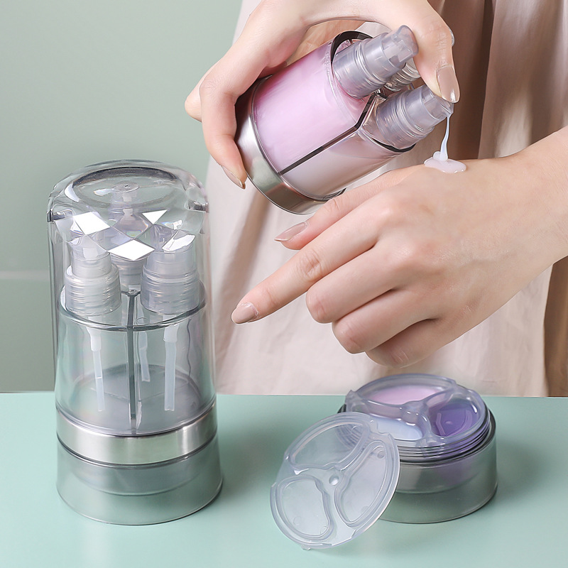 6 In 1 Creative Fashion Portable Sub-bottle Transparent Cosmetic Spray Bottle Traveling Small Spray Bottle Refillable Bottles
6 In 1 Creative Fashion Portable Sub-bottle Transparent Cosmetic Spray Bottle Traveling Small Spray Bottle Refillable Bottles