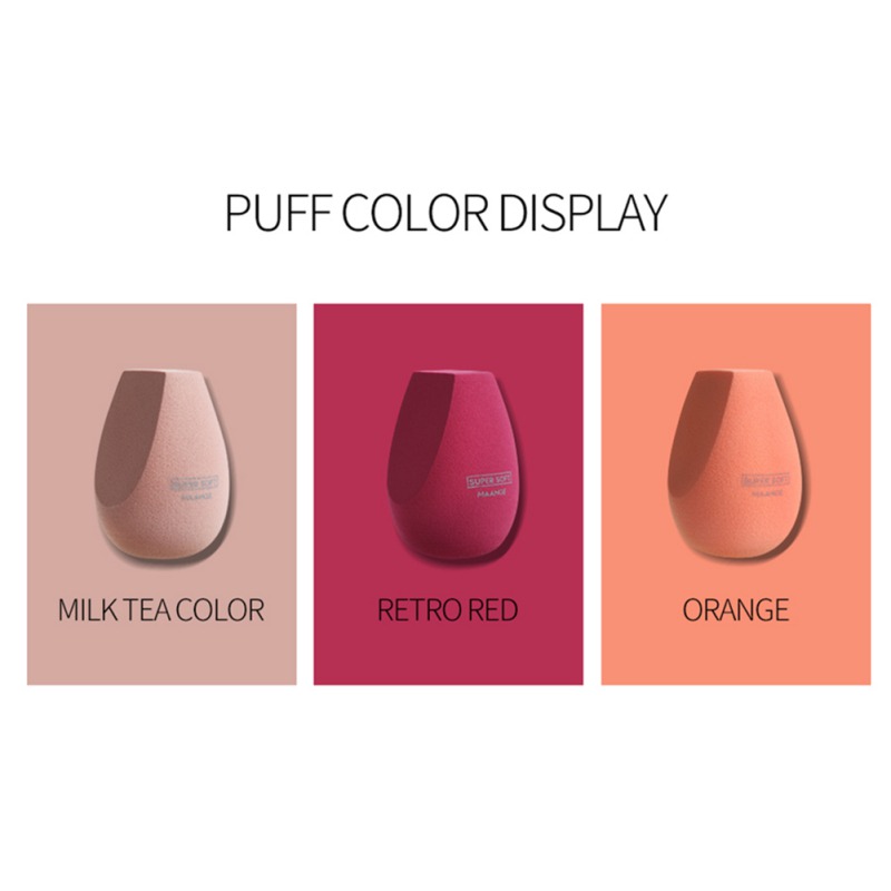 Makeup Mixer Soft Sponge Puff Professional Makeup Puff Face Liquid Foundation Cream Make Up Cosmetic Water Sponge