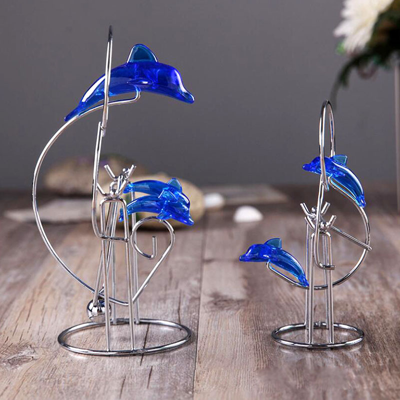 Metal Craft Ornaments Blue Dolphin Swing Perpetual Instrument Newton Cradle Home Desk Decoration Figurine Creative Gift Souvenir
Metal Craft Ornaments Blue Dolphin Swing Perpetual Instrument Newton Cradle Home Desk Decoration Figurine Creative Gift Souvenir