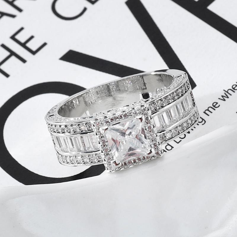 Trendy Crystal Ring Set Wedding Rings Women Geometric Luxury White Bridal Rings Jewelry Ladies Party Gifts
Trendy Crystal Ring Set Wedding Rings Women Geometric Luxury White Bridal Rings Jewelry Ladies Party Gifts