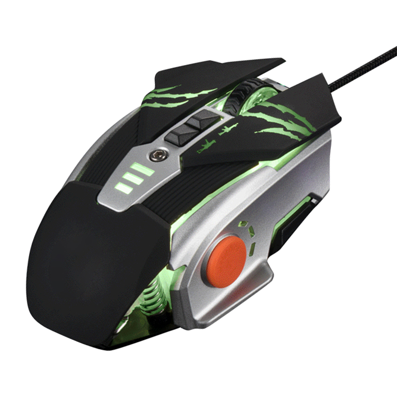E-Sports Game Pressure Grab the Mouse Ergonomic Wired Mouse 8-Button Programmable Gaming
E-Sports Game Pressure Grab the Mouse Ergonomic Wired Mouse 8-Button Programmable Gaming