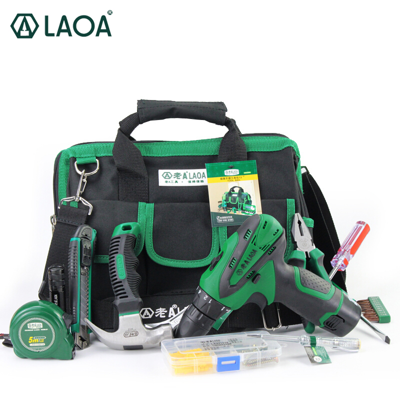 LAOA 35 pcs Power Tools Set with Electric Screwdrivers Electrical Drill Hammer Pliers Wrenches Measuring tape Roulette
LAOA 35 pcs Power Tools Set with Electric Screwdrivers Electrical Drill Hammer Pliers Wrenches Measuring tape Roulette