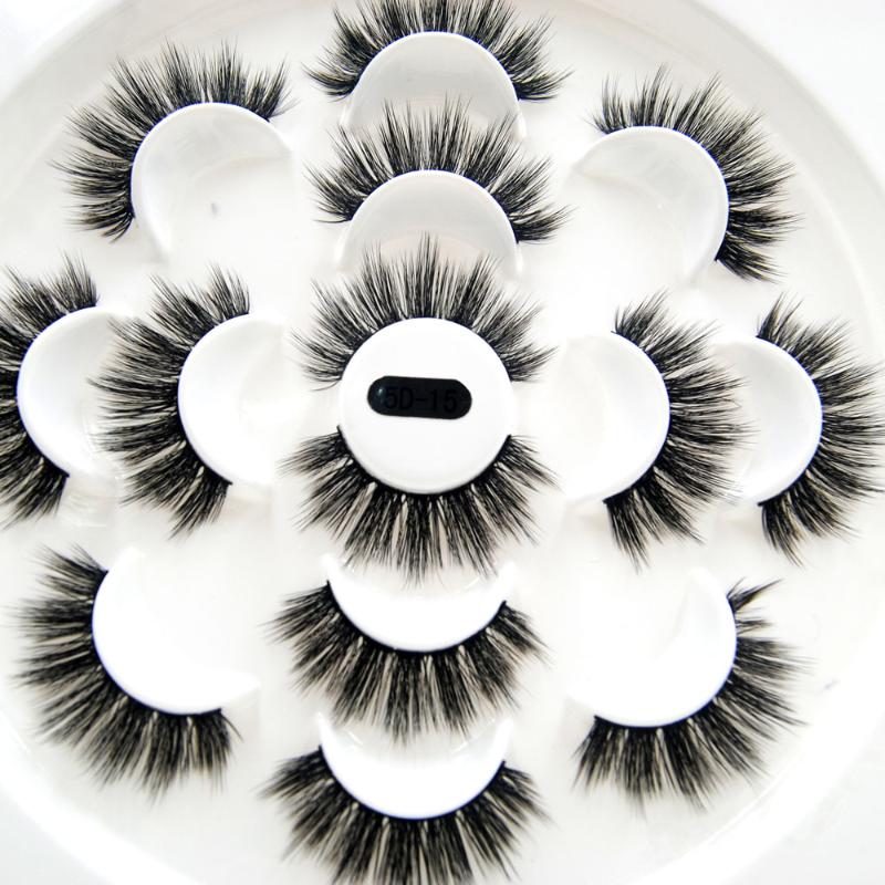 7pcs HandMade Natural Black Terrier False Eyelashes Fashion Ball Smoke Makeup Fake Eyelashes Cross Messy Soft 3D Eye Lashes
7pcs HandMade Natural Black Terrier False Eyelashes Fashion Ball Smoke Makeup Fake Eyelashes Cross Messy Soft 3D Eye Lashes