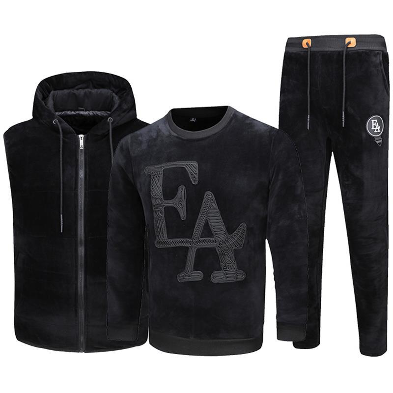 Men's jogging sportswear 2020 best version autumn and winter men's sportswear fashion zipper suit top + pants casual sweatshirt men's three
Men's jogging sportswear 2020 best version autumn and winter men's sportswear fashion zipper suit top + pants casual sweatshirt men's three