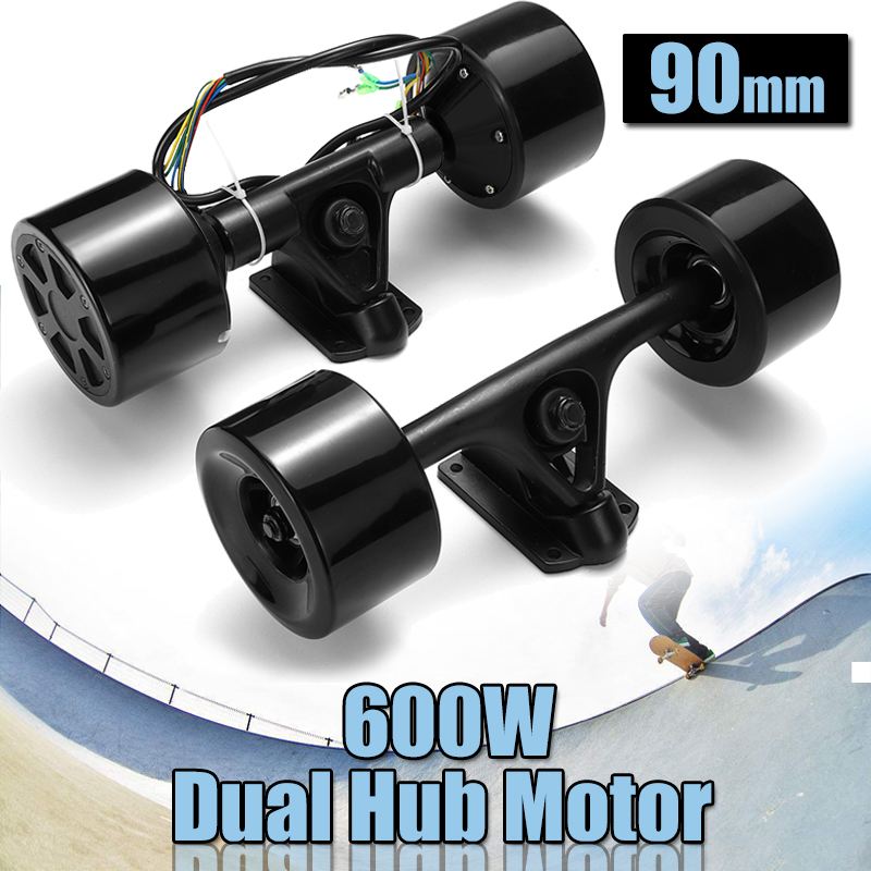 600W High Power 90mm Dual Drive Scooter Hub Motor Kit DC Brushless Wheel Motor For Electric Skateboard Electric Bike Longboard, Controller
600W High Power 90mm Dual Drive Scooter Hub Motor Kit DC Brushless Wheel Motor For Electric Skateboard Electric Bike Longboard, Controller