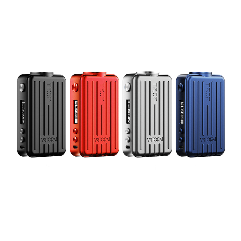 Original Vapor Storm Trip TC Mod for Vapor Storm Trip tank 510 Thread vape Box By Dual 18650 battery 200w vape mod
Original Vapor Storm Trip TC Mod for Vapor Storm Trip tank 510 Thread vape Box By Dual 18650 battery 200w vape mod