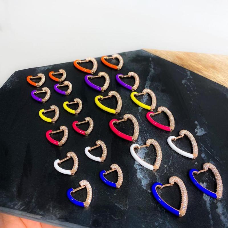 top quality trendy women jewelry 2020 new colorful Neon enamel hearts valentine's gift for lover girlfriend heart earring
top quality trendy women jewelry 2020 new colorful Neon enamel hearts valentine's gift for lover girlfriend heart earring