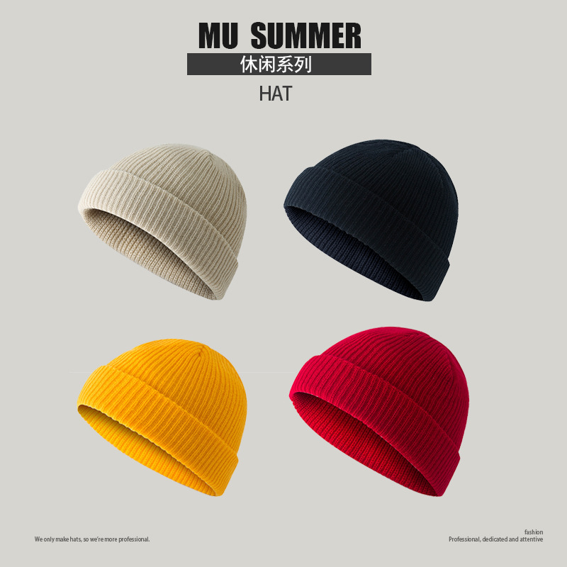 Web celebrity style restoring ancient ways hat qiu dong dome cold warm brief paragraph wool baotou course knitted cap cap of men, Black
Web celebrity style restoring ancient ways hat qiu dong dome cold warm brief paragraph wool baotou course knitted cap cap of men, Black