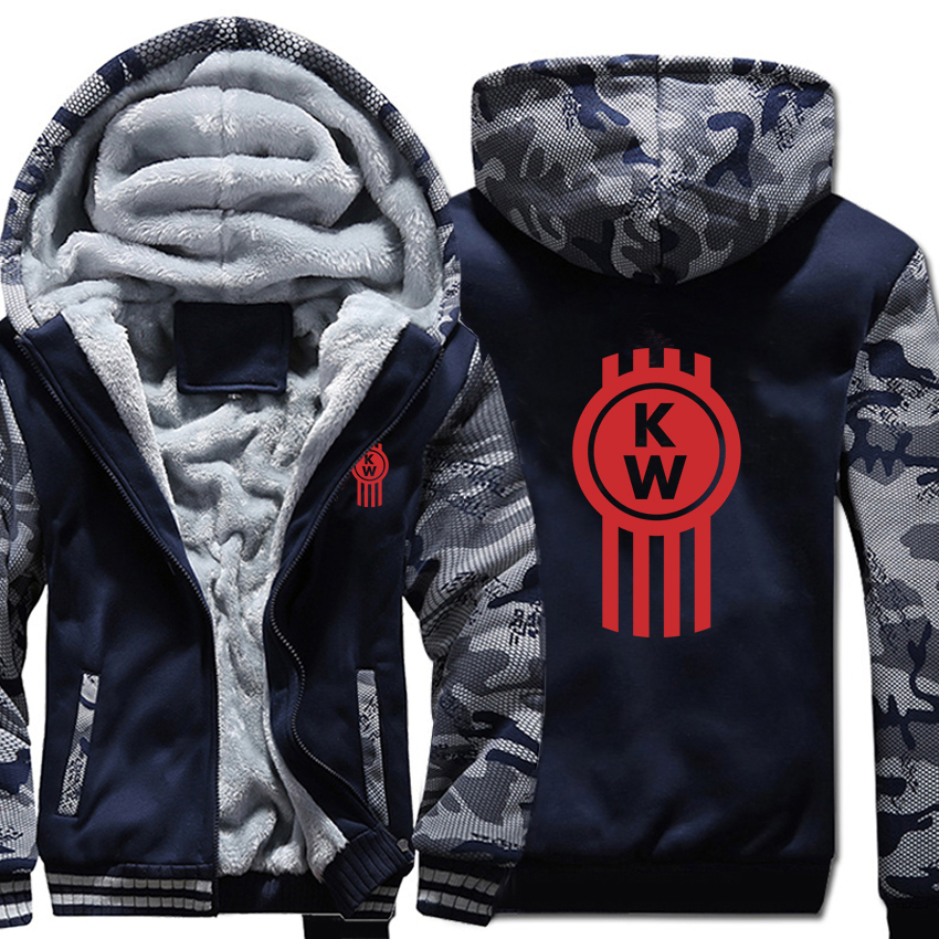 Truck Hoodies Winter Camouflage Sleeve Jacket Men Fleece Kenworth Sweatshirts, Black
Truck Hoodies Winter Camouflage Sleeve Jacket Men Fleece Kenworth Sweatshirts, Black