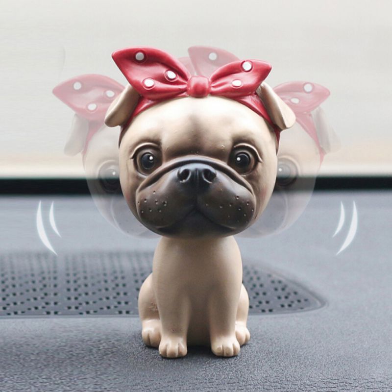Cute Dog Shaking Head Ornaments Car Interior Pendant Home Garden Decoration Crafts Cute Swing Dog Cartoon Figurines Miniatures
Cute Dog Shaking Head Ornaments Car Interior Pendant Home Garden Decoration Crafts Cute Swing Dog Cartoon Figurines Miniatures
