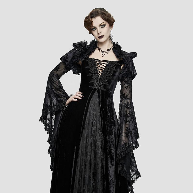 Scarves Gothic Lace Ladies Shawl Style Trumpet Sleeve Sexy Cloak Halloween Party Costume Show Dress Up
Scarves Gothic Lace Ladies Shawl Style Trumpet Sleeve Sexy Cloak Halloween Party Costume Show Dress Up