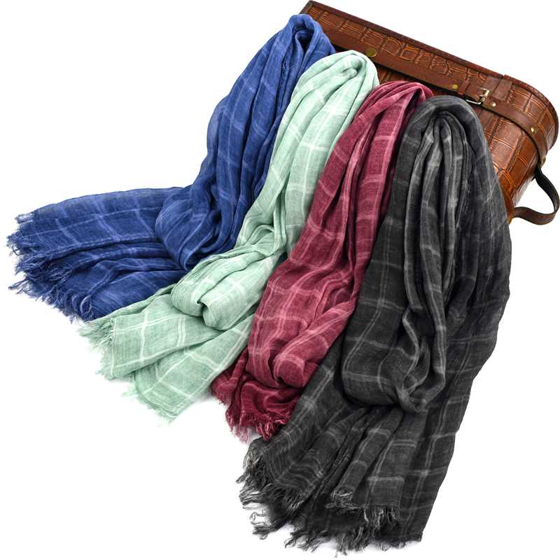 100% Cotton Scarf Men High Quality Long Fashion Plaid Scarf Luxury Warm Autumn And Winter Scarves
100% Cotton Scarf Men High Quality Long Fashion Plaid Scarf Luxury Warm Autumn And Winter Scarves