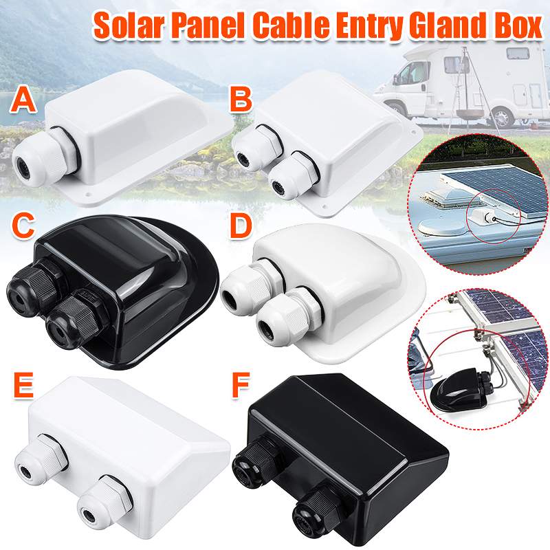 Single/Double Wire Entry Gland Box Solar Panel Roof Wire Entry Gland Box Cable 1/2 Hole RV Motorhome Car Accessories 
Single/Double Wire Entry Gland Box Solar Panel Roof Wire Entry Gland Box Cable 1/2 Hole RV Motorhome Car Accessories
