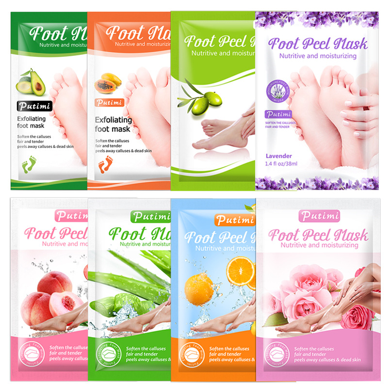 Putimi Lavender Aloe Foot Exfoliating Feet Peeling Mask Remove Dead Skin Callus Pedicure Socks Heels Foot Cream
Putimi Lavender Aloe Foot Exfoliating Feet Peeling Mask Remove Dead Skin Callus Pedicure Socks Heels Foot Cream