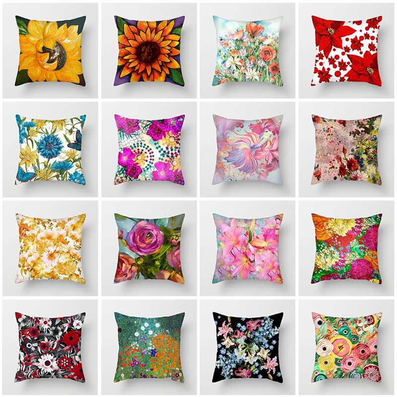 Fuwatacchi Colorful Rose Flower Photo Pillow Case Oil Painting Floral Cushion Cover for Home Sofa Car Decor 45X45cm Pillowcases, Pc06461
Fuwatacchi Colorful Rose Flower Photo Pillow Case Oil Painting Floral Cushion Cover for Home Sofa Car Decor 45X45cm Pillowcases, Pc06461